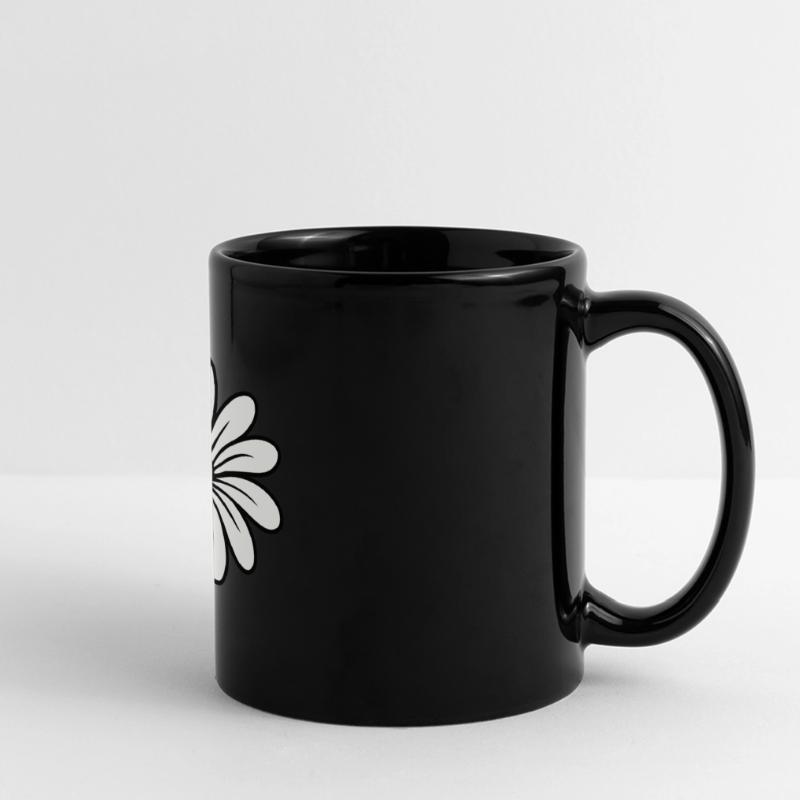 Gänseblümchen Panorama-Tasse farbig
