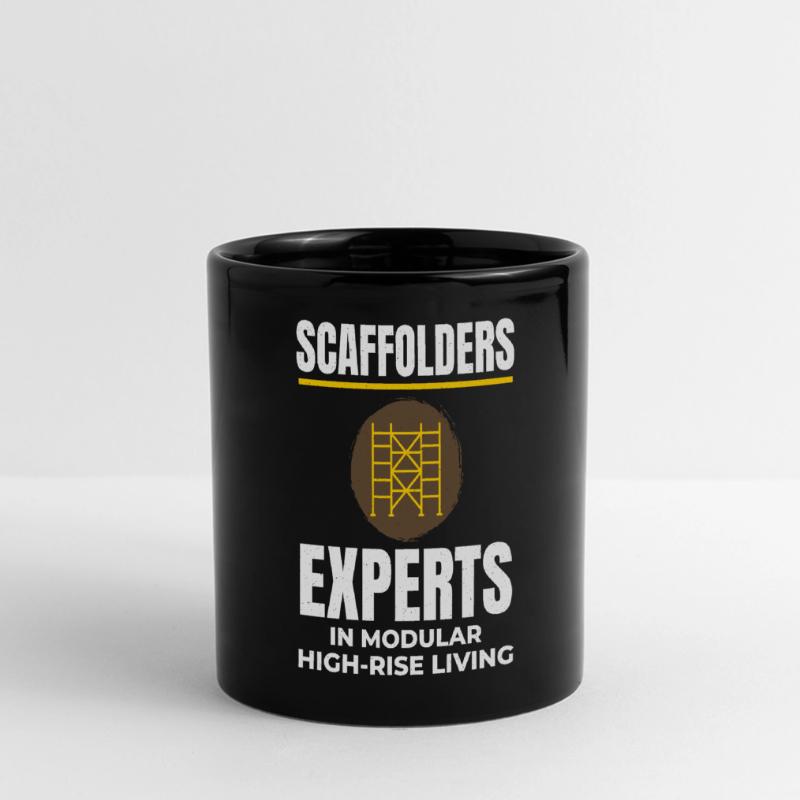 Scaffolder Scaffold Builder Scaffolding Platform Full Colour Panoramic Mug