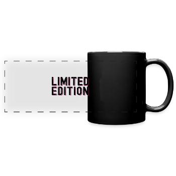 Limitierte Auflage - Panorama-Tasse farbig - Schwarz - Vorne