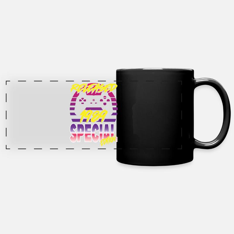 Released 1989 Special Edition - Panorama-Tasse farbig - Schwarz