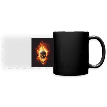 Conception Brendel - Mug panoramique uni - noir - Devant