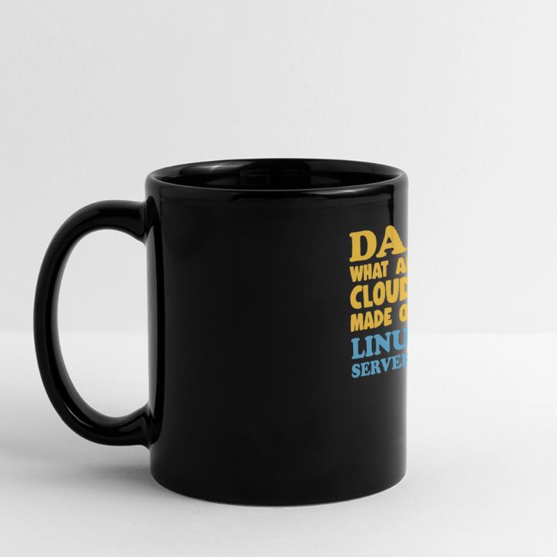 Cloud Computing Informatik Tech Panorama-Tasse farbig