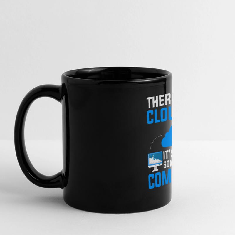 Cloud Computing Informatik Programmierung Dev Panorama-Tasse farbig