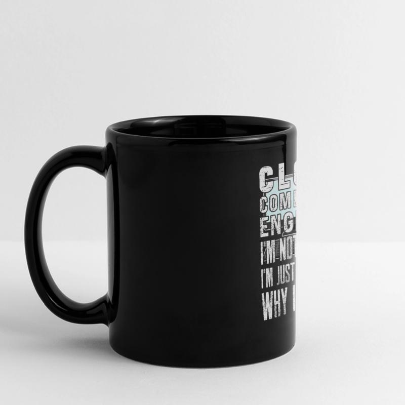 Cloud Computing Engineer - I'm Not Arguing Panorama-Tasse farbig