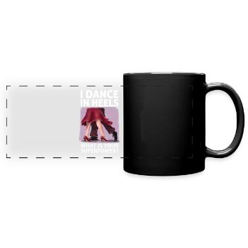 Dance Training Ballroom Couple Dance - Full Colour Panoramic Mug - black - Front