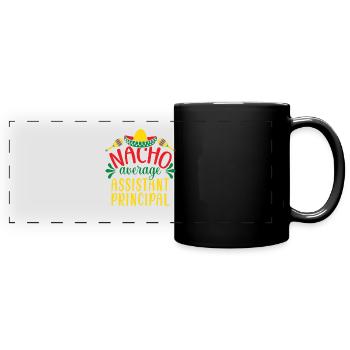 Directeur adjoint Mexique - Mug panoramique uni - noir - Devant
