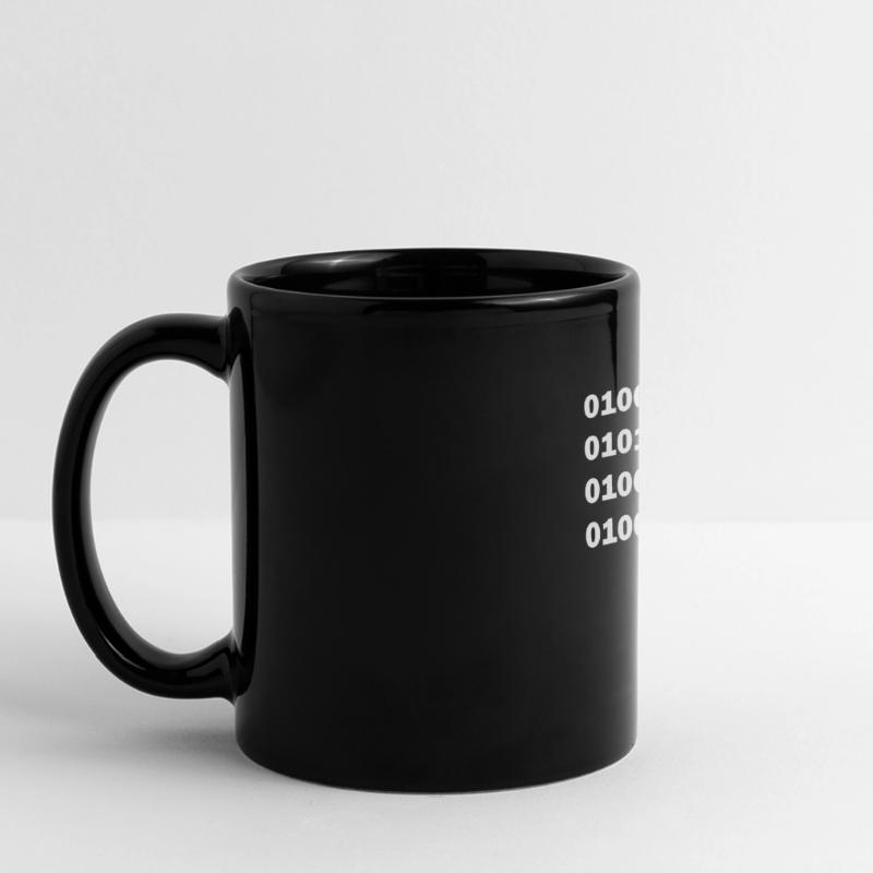 Binary code fuck Full Colour Panoramic Mug