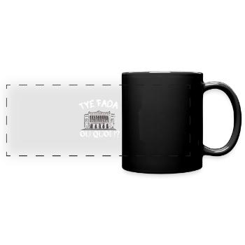 Tyé Fada ou quoi ? humour Marseille, Marseillais - Mug panoramique uni - noir - Devant