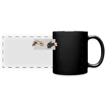 Tattoo Artist Funny Tattoo - Full Colour Panoramic Mug - black - Front