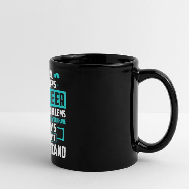 DevOps Engineer I Solve Problems You Cant Full Colour Panoramic Mug