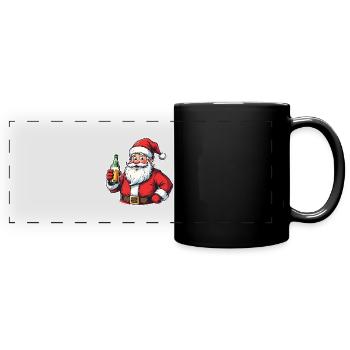 Bière Saint-Nicolas Joy - Mug panoramique uni - noir - Devant