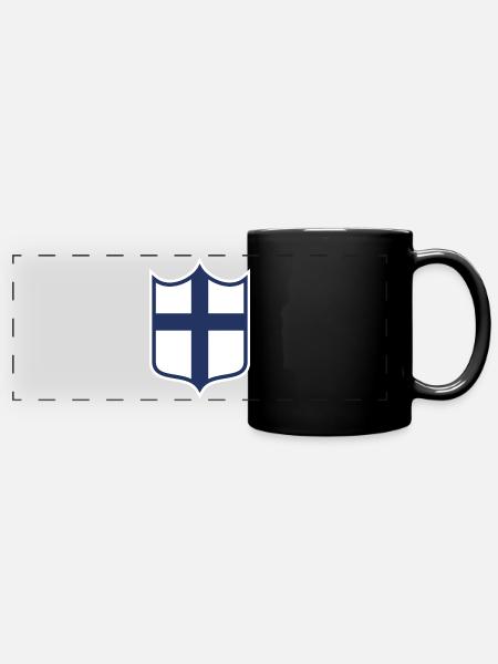 Finnland - Panoramakrus, farvet - sort