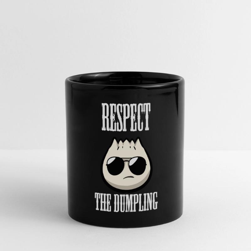 Respect The Dumpling Dumpling Dumpling Lovers Full Colour Panoramic Mug