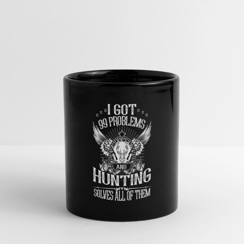 Hunting Solves Problem Full Colour Panoramic Mug