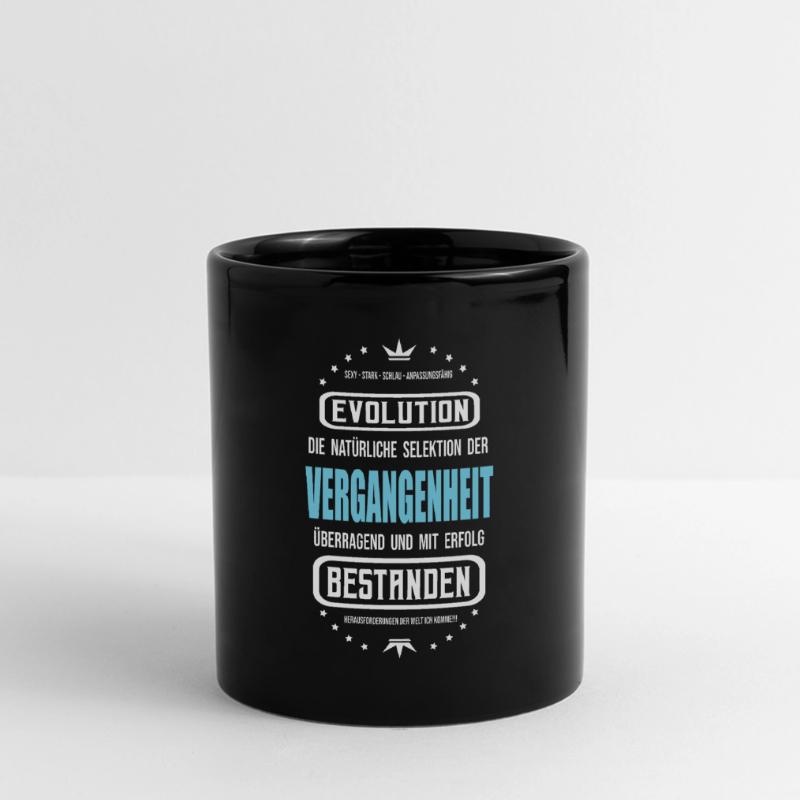 Past, Evolution, Development Full Colour Panoramic Mug