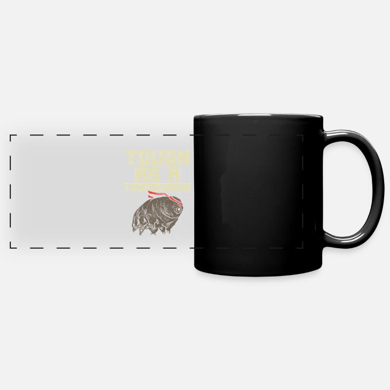 Strong as a Tardigrade – Microbiologist Humor - Full Colour Panoramic Mug - black