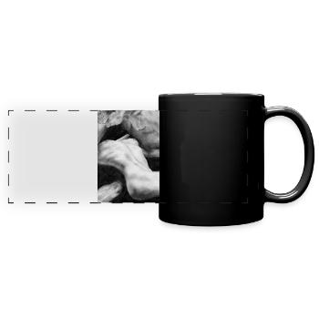 Lovers - Full Colour Panoramic Mug - black - Front