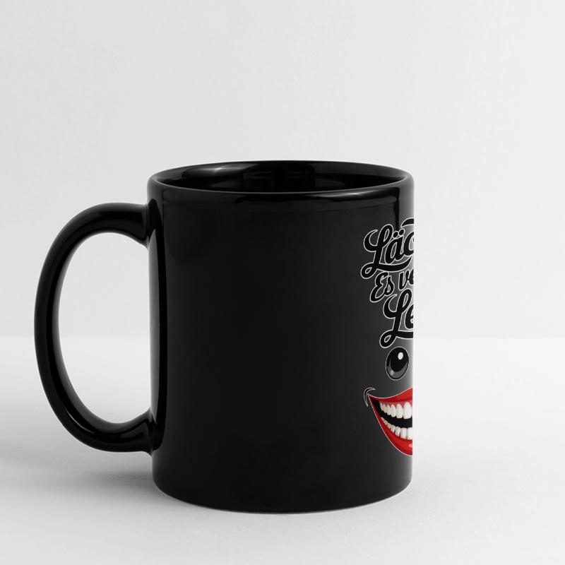 Always smiling Full Colour Panoramic Mug