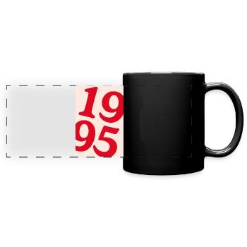 Poster 1995 - Panorama-Tasse farbig - Schwarz - Vorne