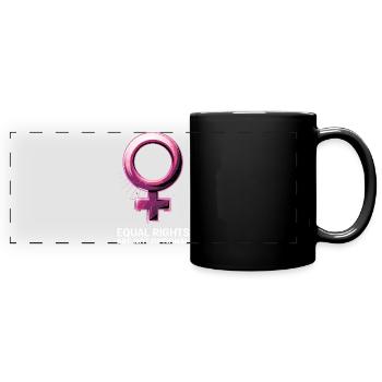  Equal Rights Are Not Optional Feminismus - Panorama-Tasse farbig - Schwarz - Vorne