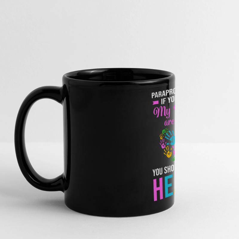 Paraeducator Lehrerassistent Paraprofessional Panorama-Tasse farbig