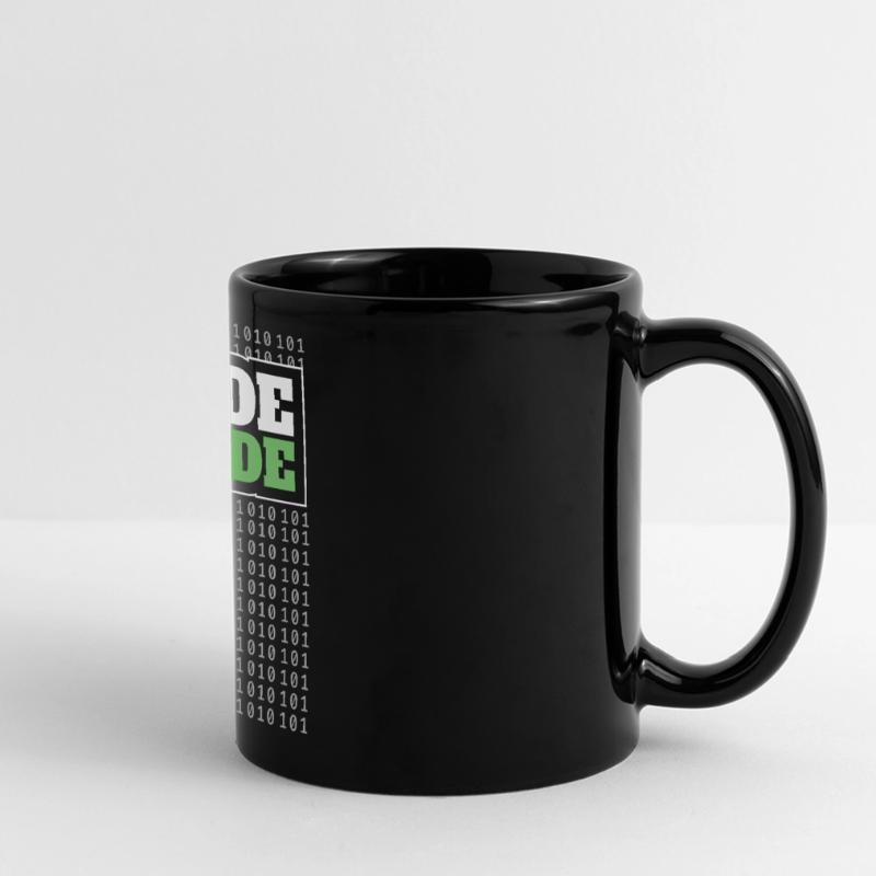 Code Mode On - Programming Software Engineer Coder Full Colour Panoramic Mug