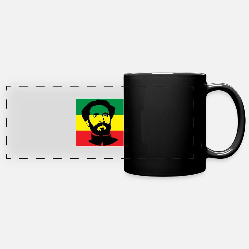 Reggae - Mug panoramique uni - noir