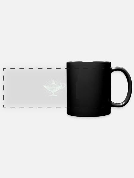 Magic Lamp - Full Colour Panoramic Mug - black