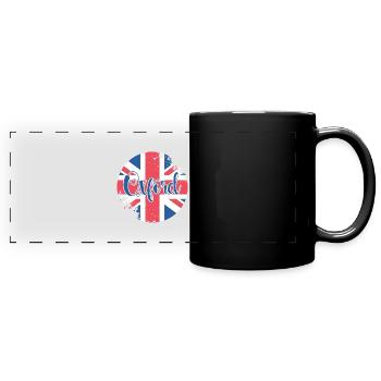 Button Oxford - Panorama-Tasse farbig - Schwarz - Vorne