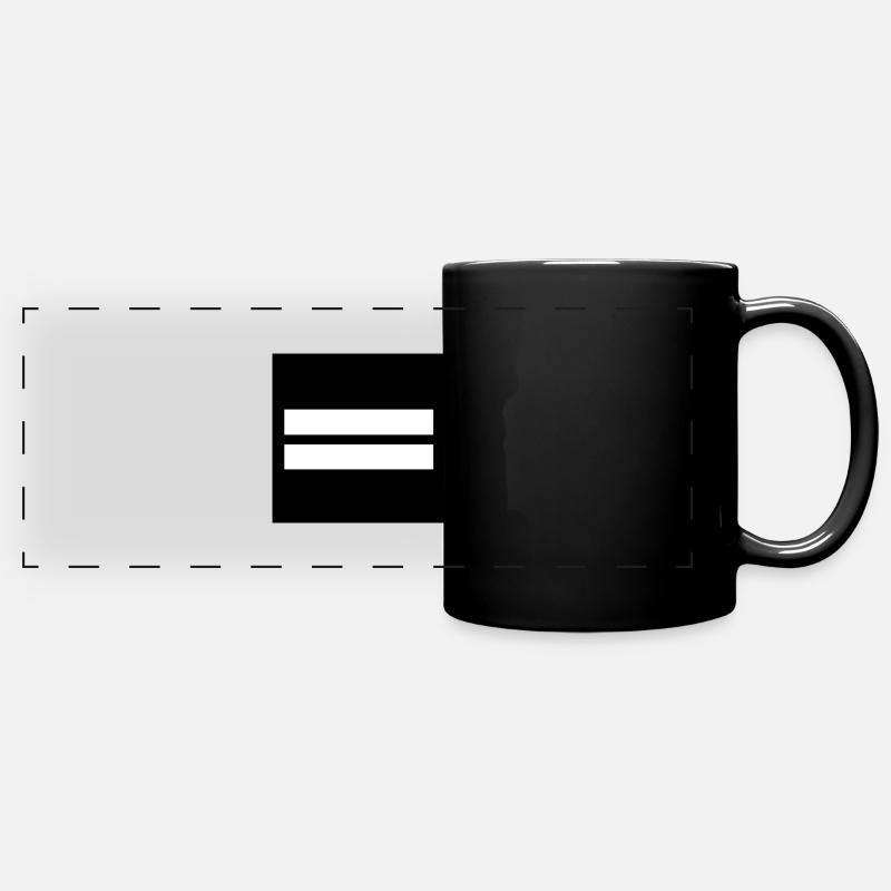 Lieutenant - Full Colour Panoramic Mug - black