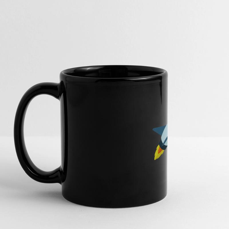 rocket Full Colour Panoramic Mug