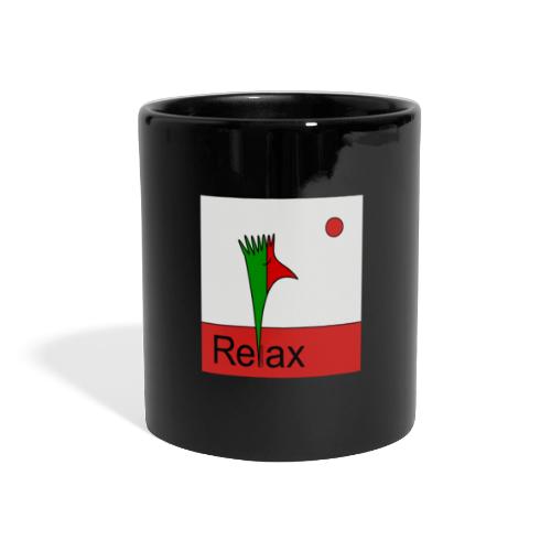 Galoloco - Relax (text) - 1:1 - Full Colour Panoramic Mug