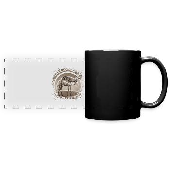 Camel - Full Colour Panoramic Mug - black - Front