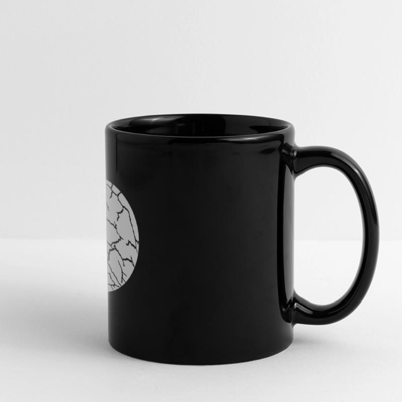 Ball Cracks Pattern Texture Full Colour Panoramic Mug