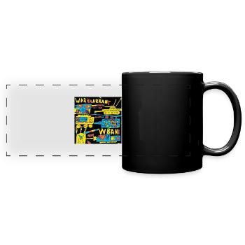 Warhaarrant - Full Colour Panoramic Mug - black - Front