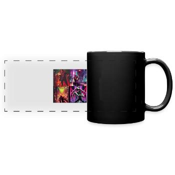 dance with the devil - Full Colour Panoramic Mug - black - Front