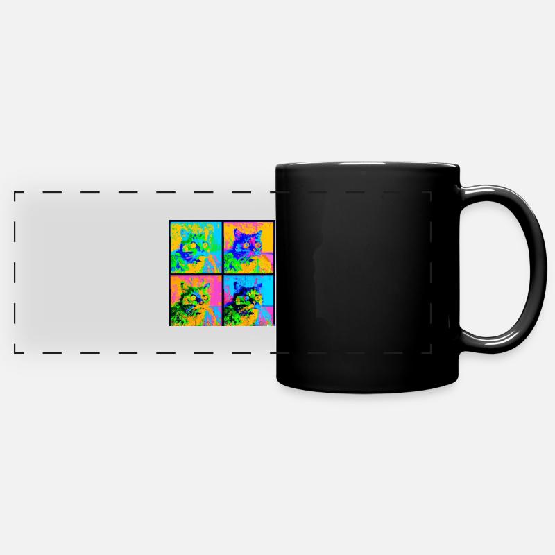 Andy 2 - Full Colour Panoramic Mug - black