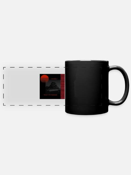 dUNhIMEJI - Full Colour Panoramic Mug - black