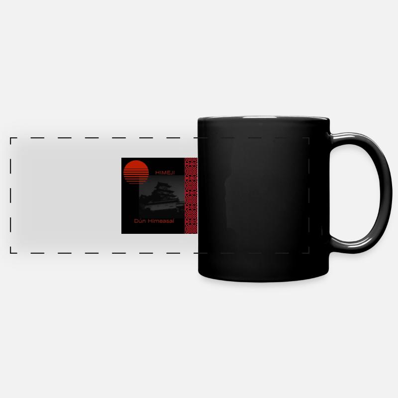 dUNhIMEJI - Full Colour Panoramic Mug - black