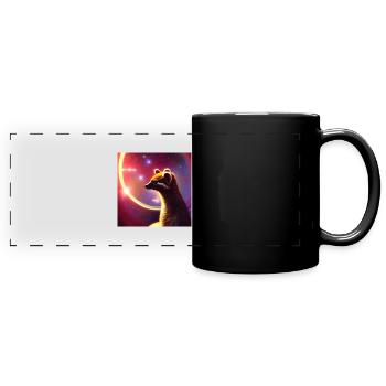 Coati - Full Colour Panoramic Mug - black - Front