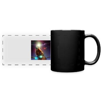 Coati - Full Colour Panoramic Mug - black - Front