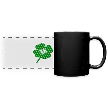 Get Lucky St. Patrick's Day - Full Colour Panoramic Mug - black - Front