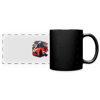 The Black Lands - Full Colour Panoramic Mug - black - Front