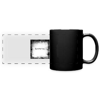 Crystal Blaze Clear - Full Colour Panoramic Mug - black - Front