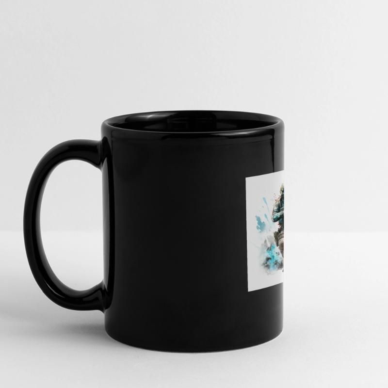 Art de jeu CoD BF 2042 BF4 BF3 BF2 Mug panoramique uni