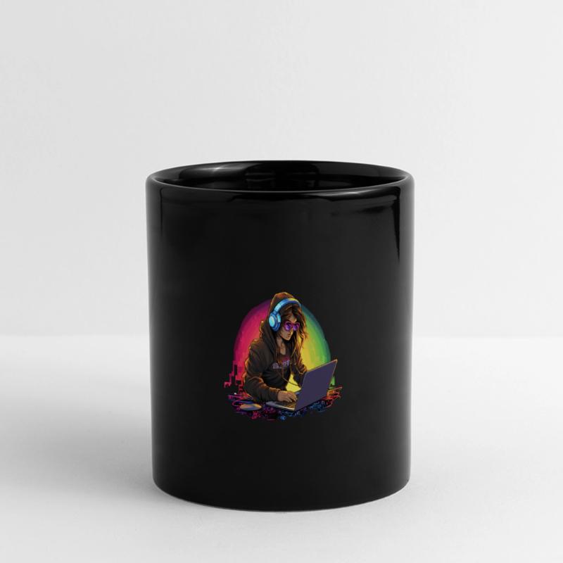 Code Queen : Le hacker Mug panoramique uni