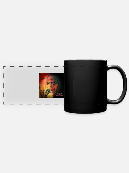 Be Ready - Panorama-Tasse farbig - Schwarz