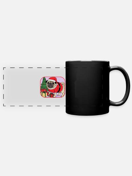 Carlin Noël - Mug panoramique uni - noir
