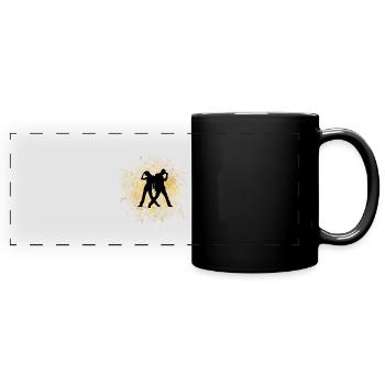 Street Dance - Full Colour Panoramic Mug - black - Front