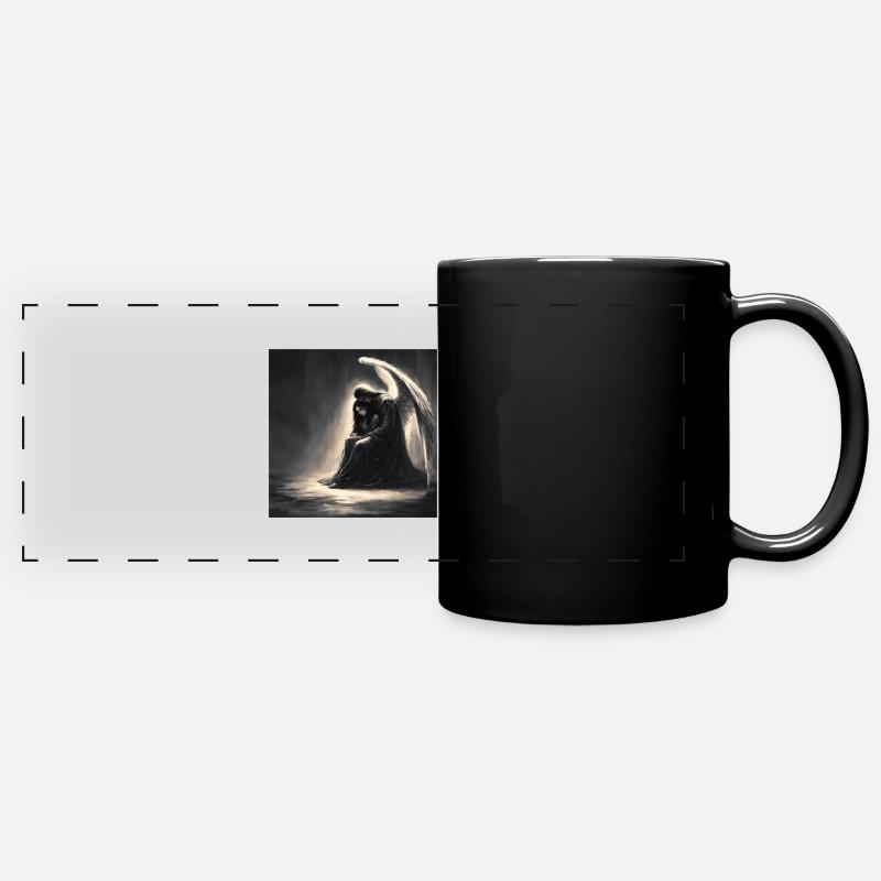 Spiritualité - Mug panoramique uni - noir